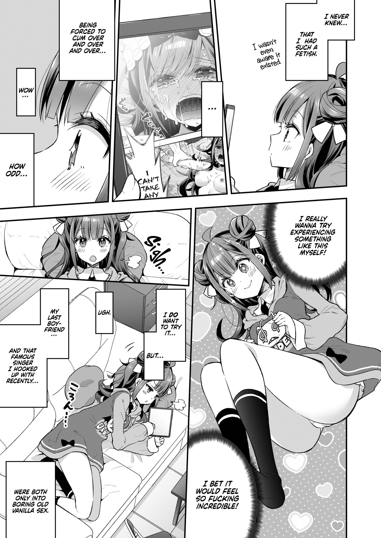 Hentai Manga Comic-The Orgasm Princess Can't Take Another Bite!-Read-7